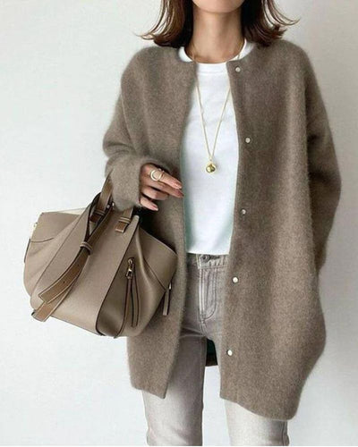 Eizia - Captivating Long-Sleeved Jacket