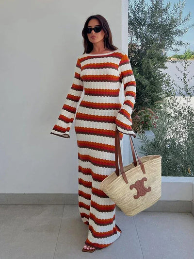Lola - Women's Knit Beach Dress