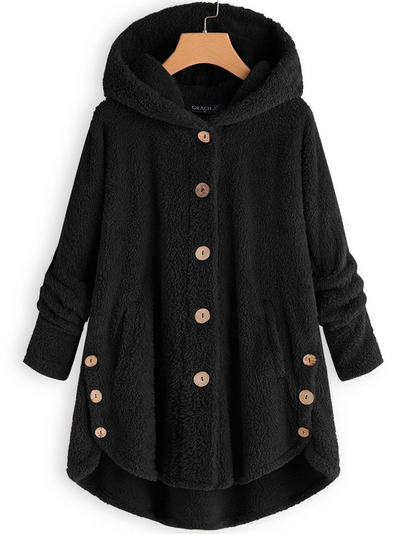 Monochromatic Corduroy Sweatshirt Jacket with a Loose Fit for Maximum Comfort