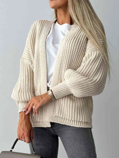 Elegant open-front cardigan: style and comfort for every day