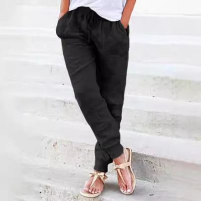 Diana - Summer pants with laces