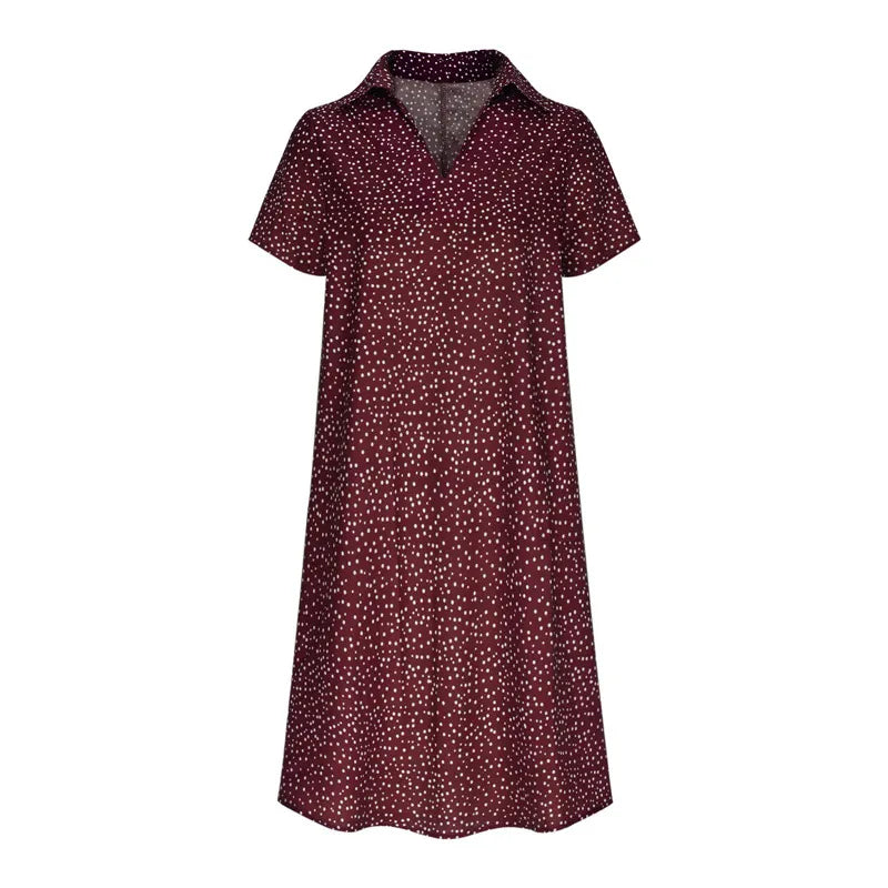 Eliana - Short-sleeved dress perfect for summer