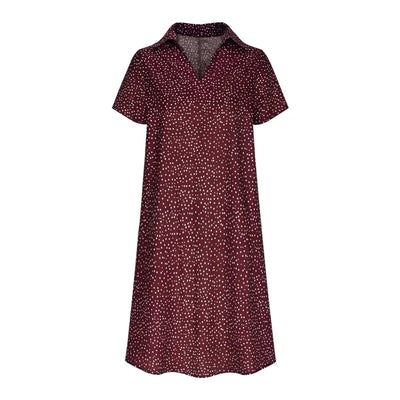 Eliana - Short-sleeved dress perfect for summer