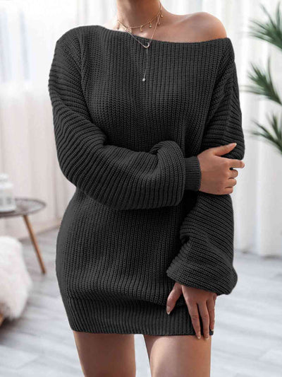 Laura - Knitted Mini Dress