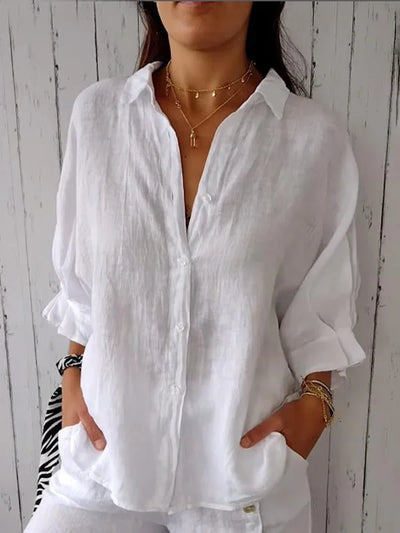 Andrea - Women's Casual Cotton Shirt