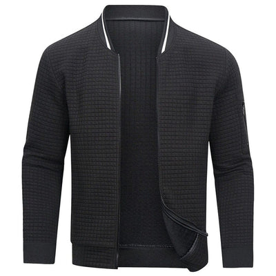 Men's casual jacket with a minimalist and warm design