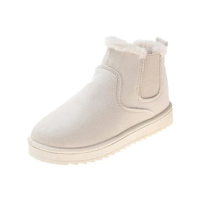Women's Short Winter Boots - Elegant and Comfortable