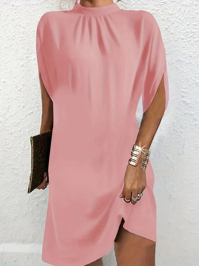 Bella - Elegant split sleeve dress for spring and summer