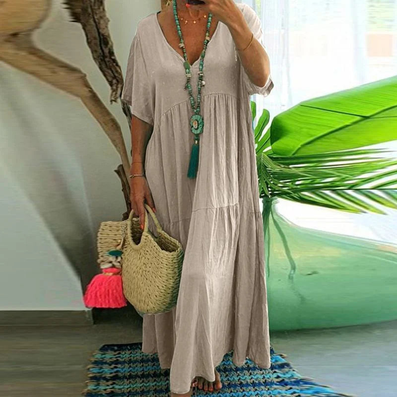 Karen - Women's Casual Long Dress