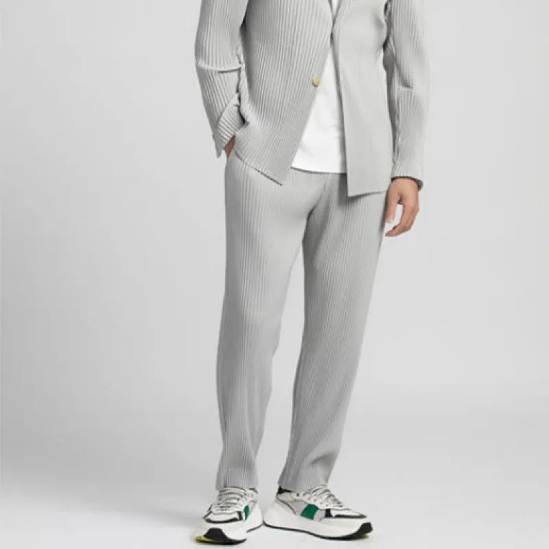 George - Men's Loose Fit Pleated Pants
