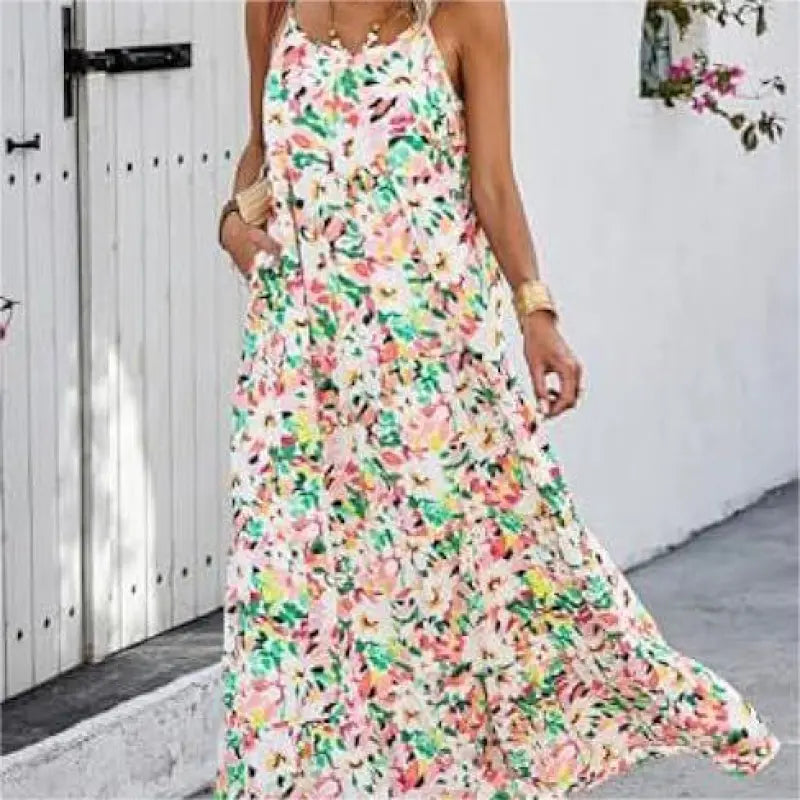 Victoria - Asymmetrical Printed Dress
