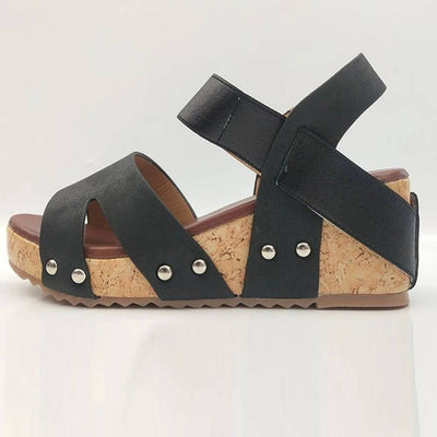 Vitoria - Open-toe wedge sandals