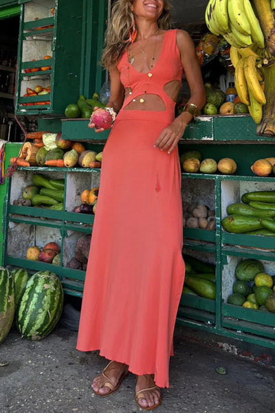 Luna - Bohemian style stretch dress