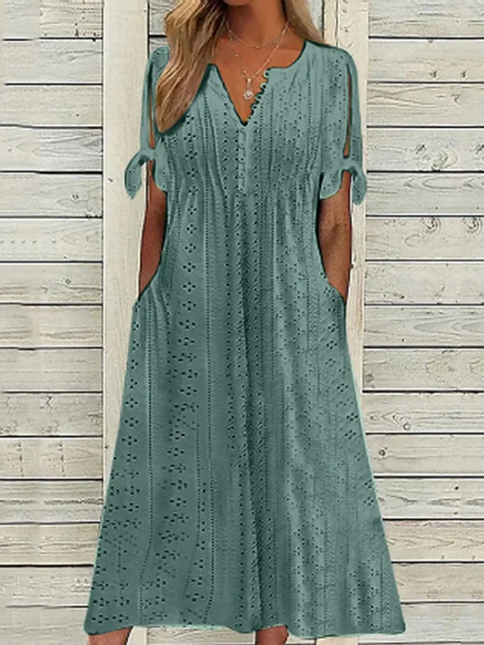 Virginia - Dress with lace details