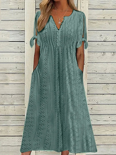Virginia - Dress with lace details