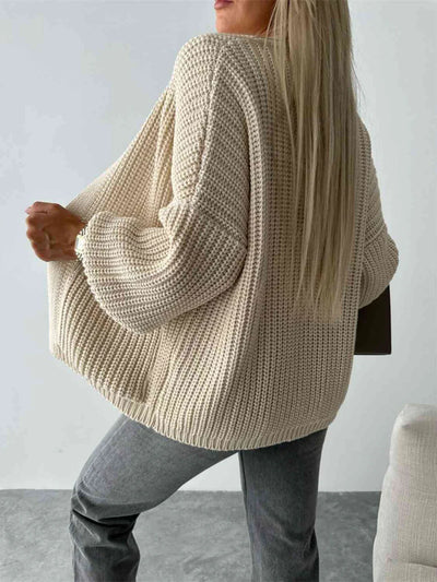Elegant open-front cardigan: style and comfort for every day