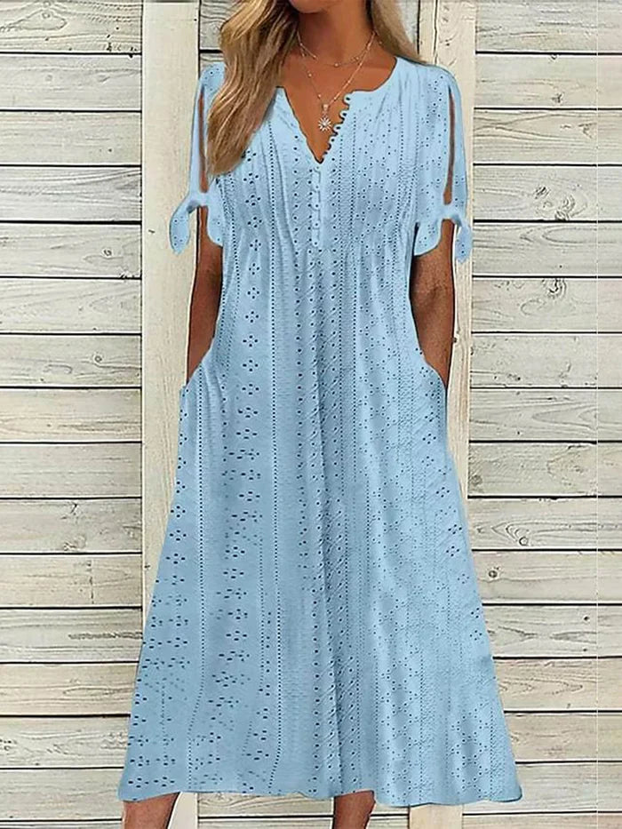 Virginia - Dress with lace details
