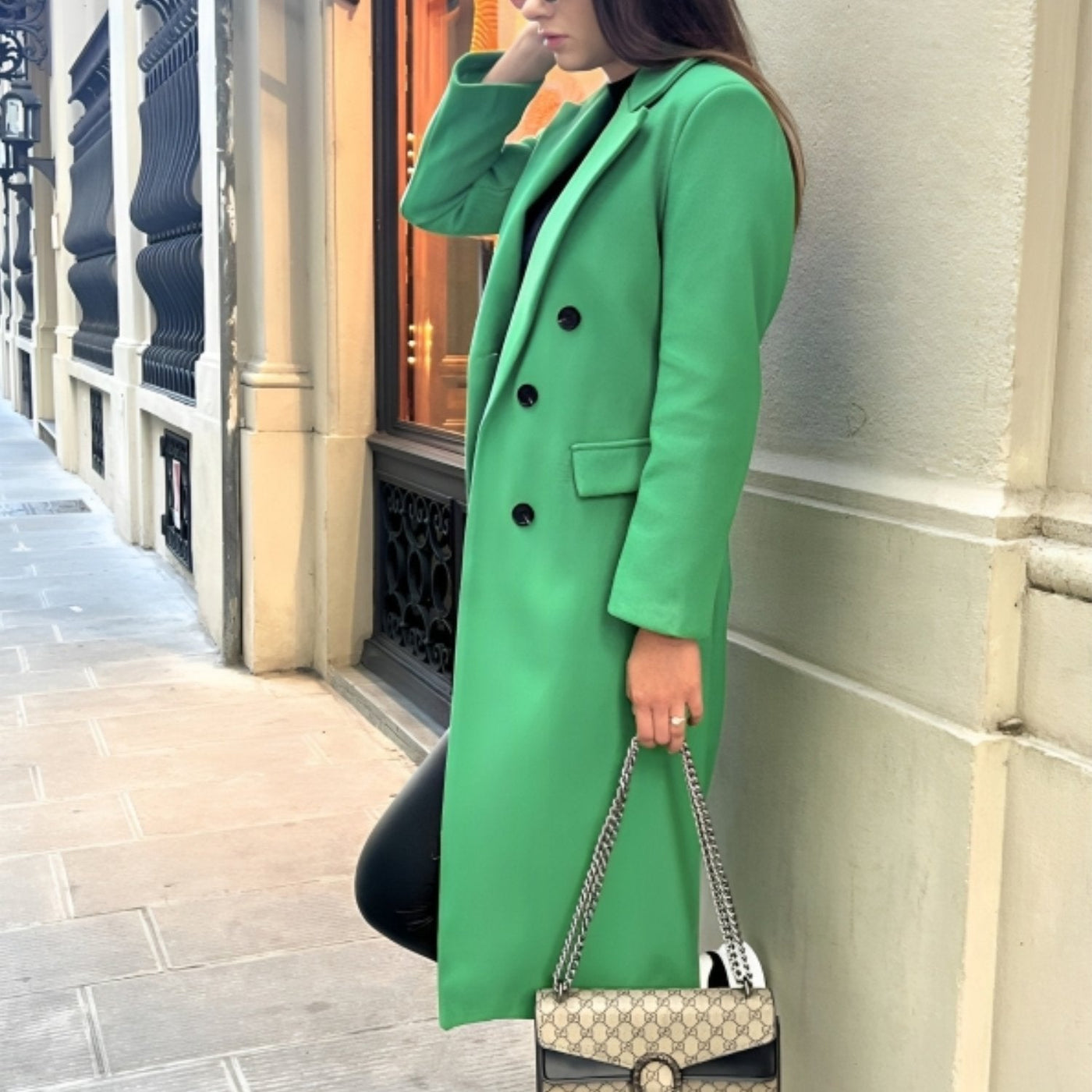 Elegant and cozy winter coat for women