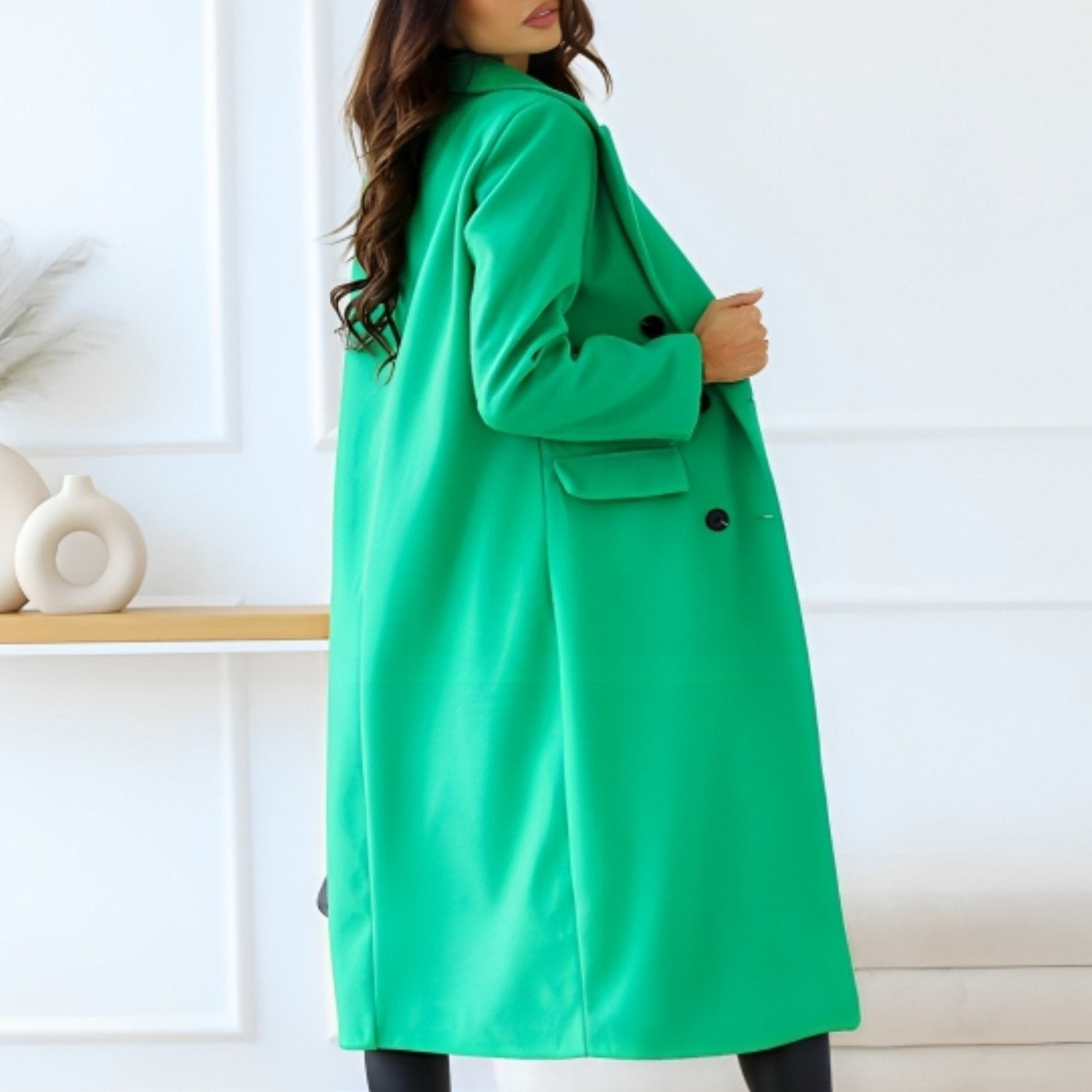 Elegant and cozy winter coat for women
