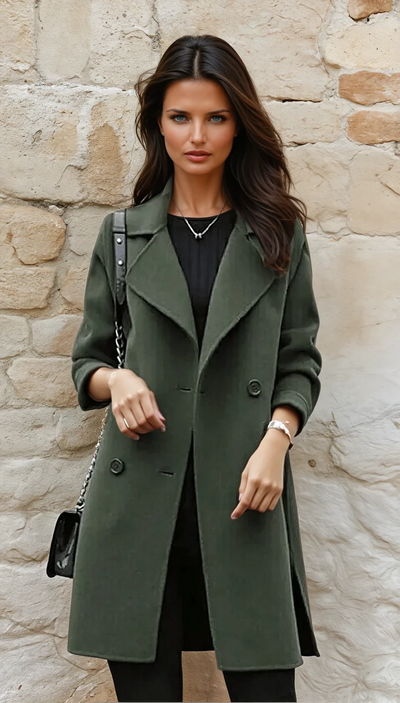 Coat with Classic Style and Elegant Touch
