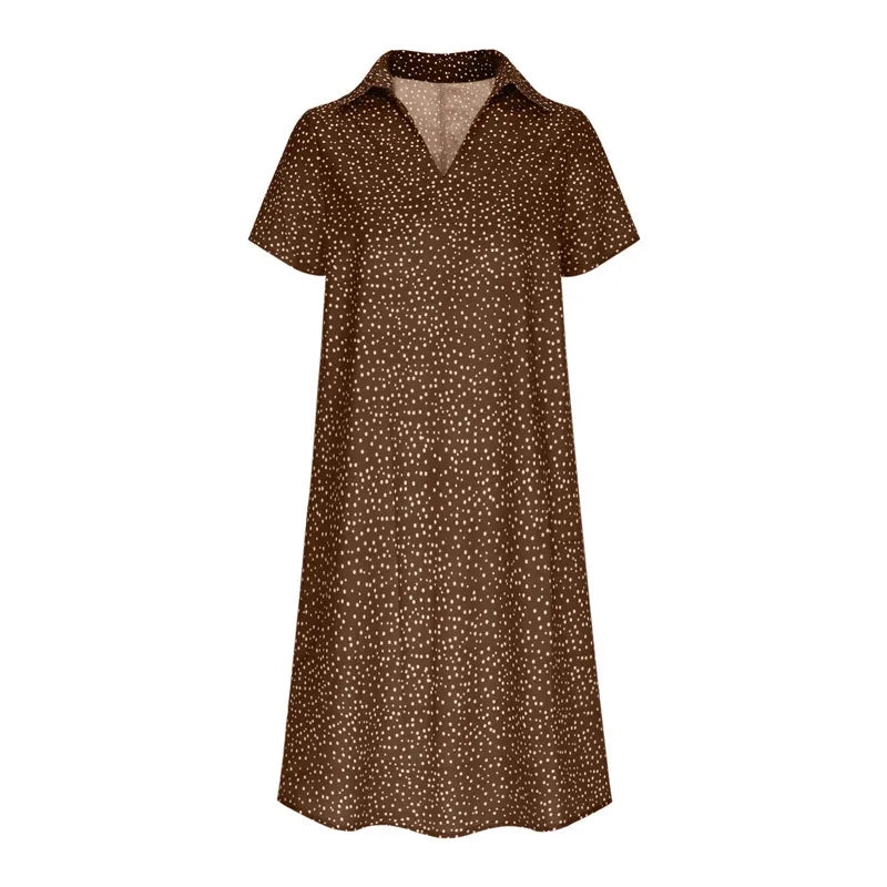 Eliana - Short-sleeved dress perfect for summer