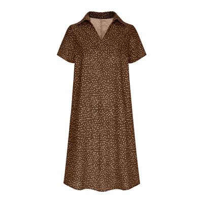 Eliana - Short-sleeved dress perfect for summer