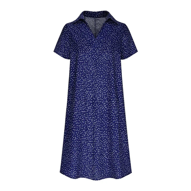 Eliana - Short-sleeved dress perfect for summer