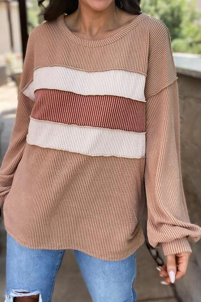Elegant Women's Blouse with Original Design and Stylish Sleeves