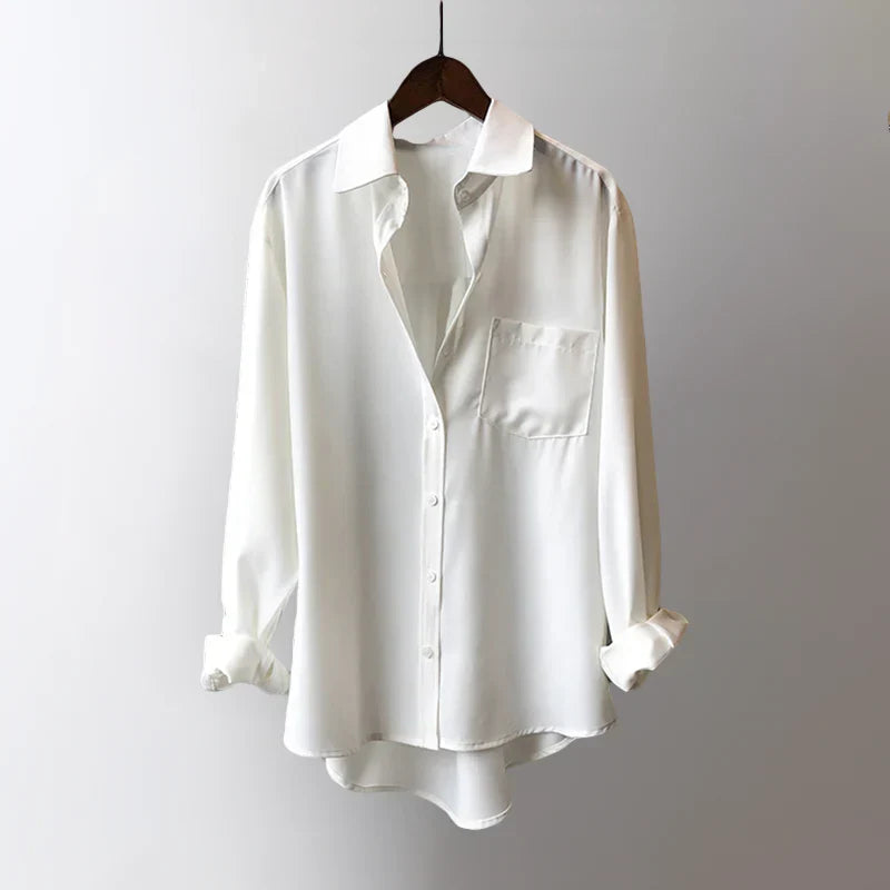 Reverie Lotus Satin Blouse