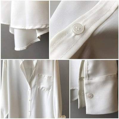Reverie Lotus Satin Blouse