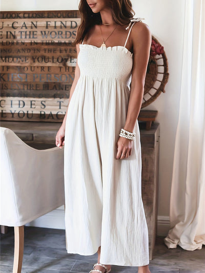 Camila - High-waisted strappy jumpsuit