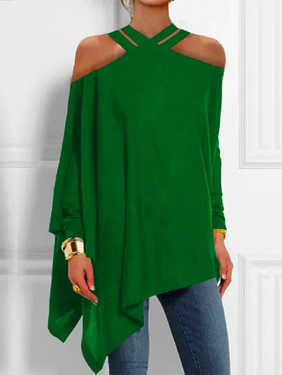 Angela - Loose off-the-shoulder blouse