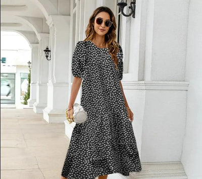 Karolina - Printed dress for summer