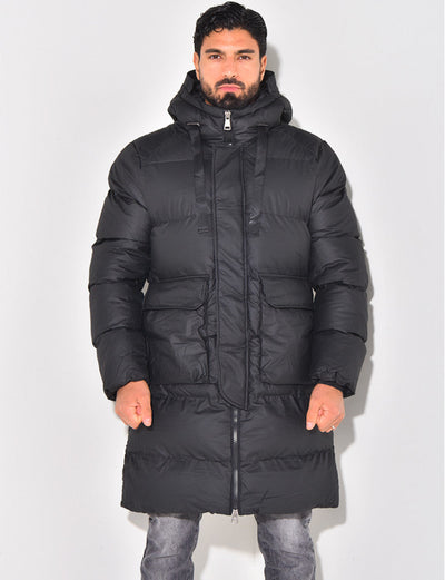 Hooded Down Jacket - Superior Warmth and Style
