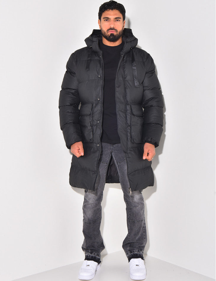 Hooded Down Jacket - Superior Warmth and Style