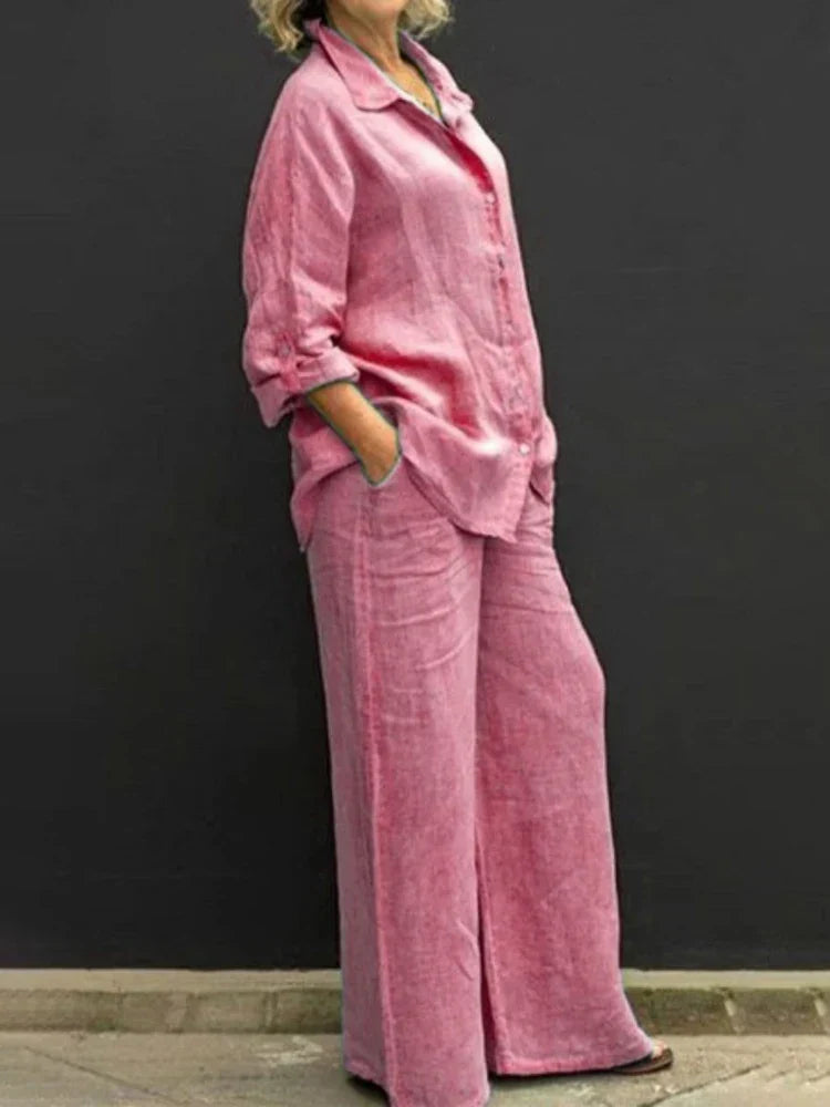 Victoria - Women's Two-Piece Lapel Set