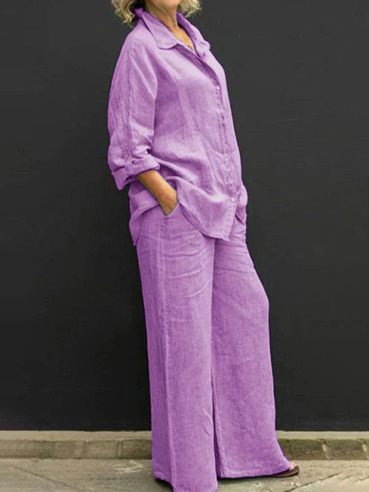 Victoria - Women's Two-Piece Lapel Set