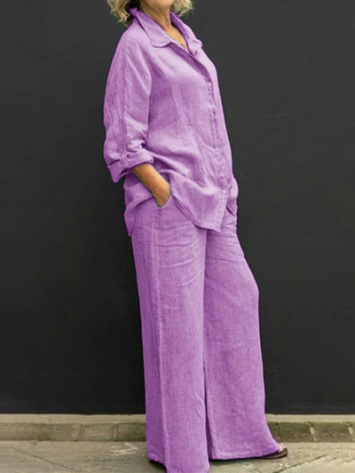 Victoria - Women's Two-Piece Lapel Set