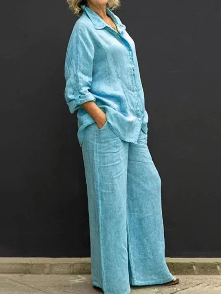 Victoria - Women's Two-Piece Lapel Set
