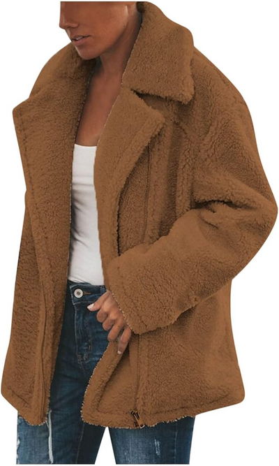 Winter Jacket with Hood - Elegant