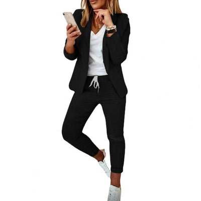 Claudia - Women's Ankle-Length Pants Set
