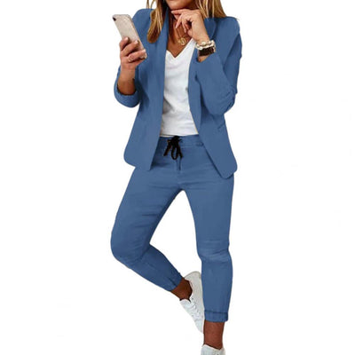 Claudia - Women's Ankle-Length Pants Set