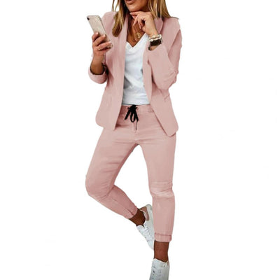 Claudia - Women's Ankle-Length Pants Set