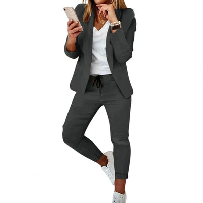 Claudia - Women's Ankle-Length Pants Set