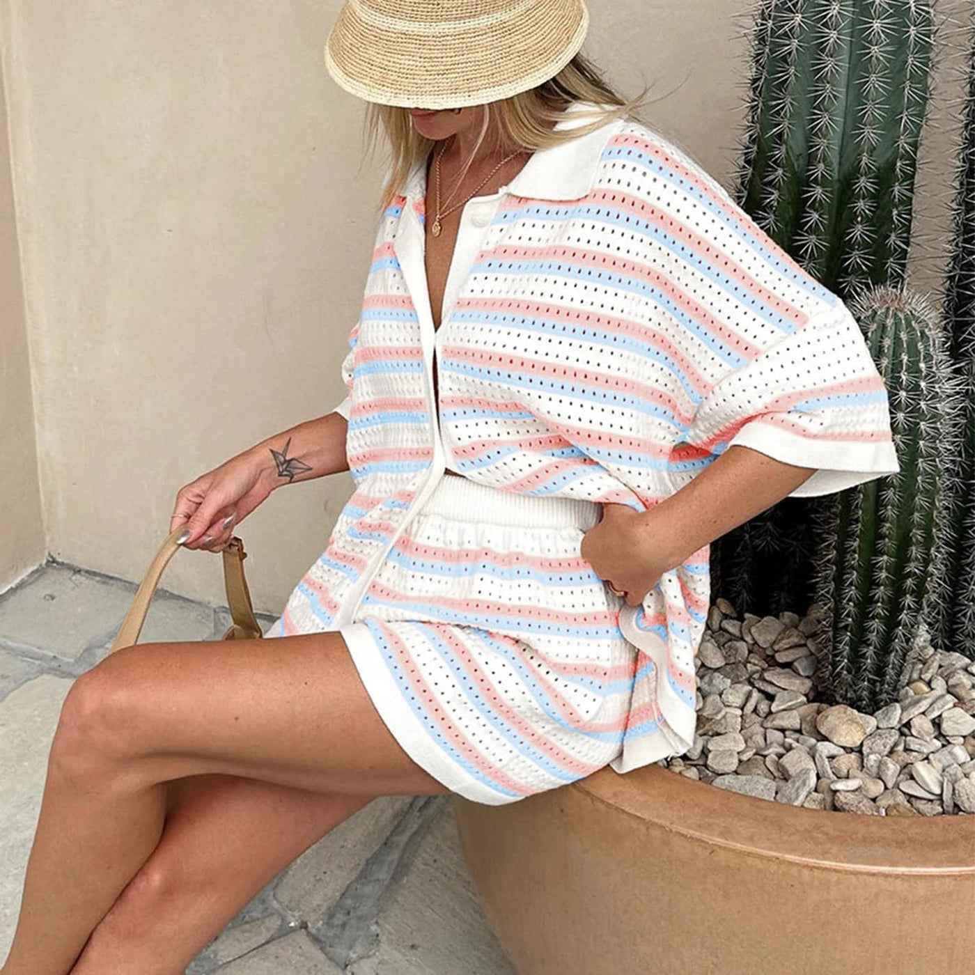 Carolina - Women's Two-Piece Knit Sets