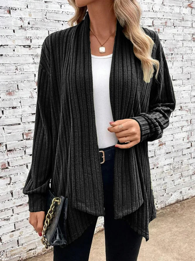 Malena - Women's loose cardigan with long sleeves