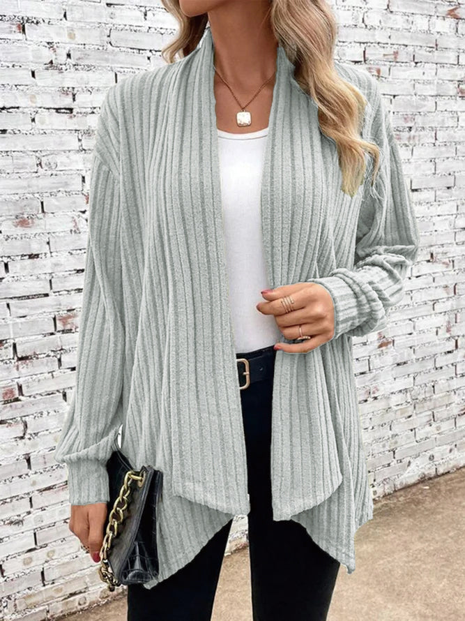 Malena - Women's loose cardigan with long sleeves