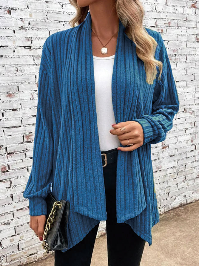 Malena - Women's loose cardigan with long sleeves