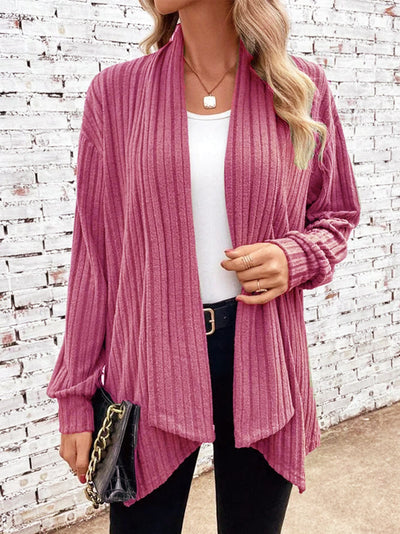 Malena - Women's loose cardigan with long sleeves