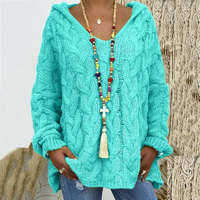 Gabriela - women's twist knit sweater